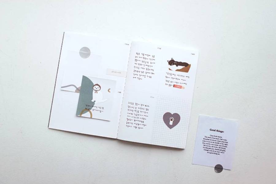 Ozdobne naklejki – kotki, Suatelier, design sklep papierniczy, domowe biuro