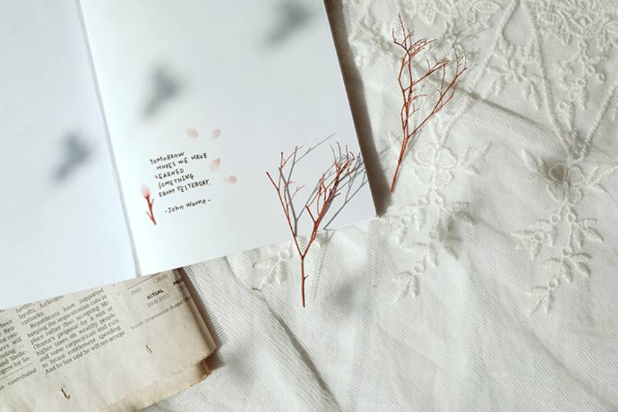 Ozdobne naklejki – kwiat wiśni, Suatelier, design sklep papierniczy, domowe biuro