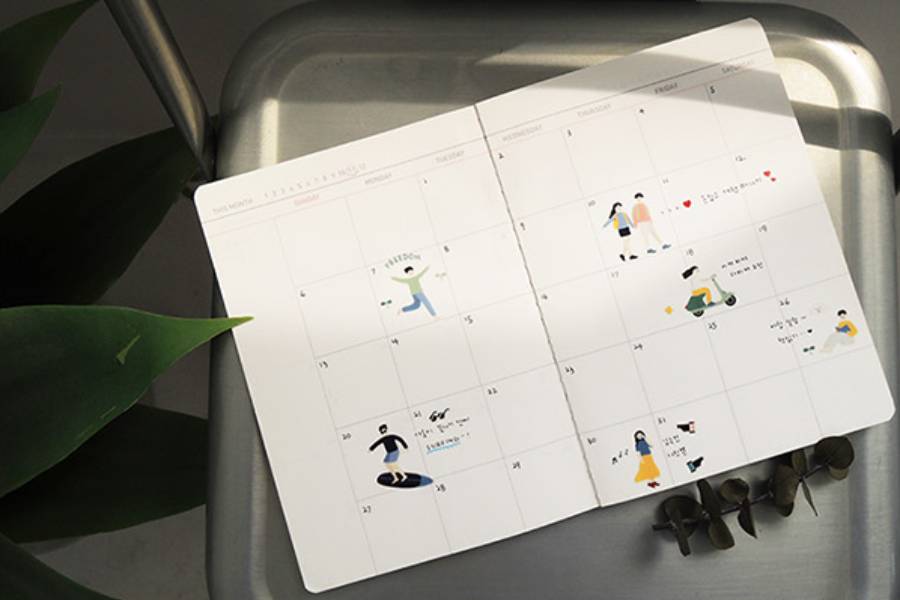 Ozdobne naklejki – wakacje, Suatelier, design sklep papierniczy, domowe biuro