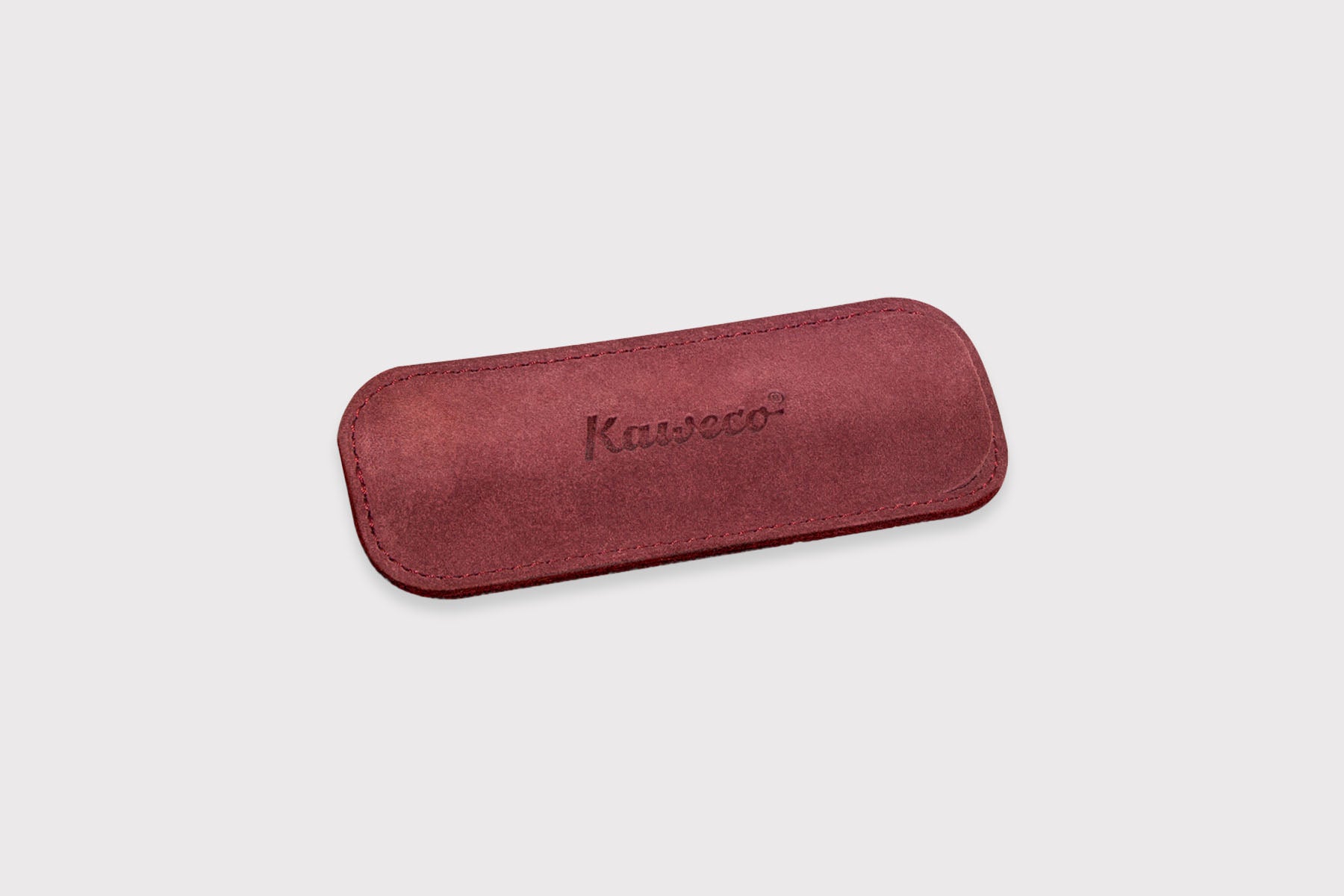 Skórzane etui Kaweco – bordowe, Kaweco, design sklep papierniczy, domowe biuro
