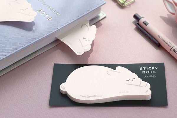 Zakładki samoprzylepne - królik, Iconic, design sklep papierniczy, domowe biuro