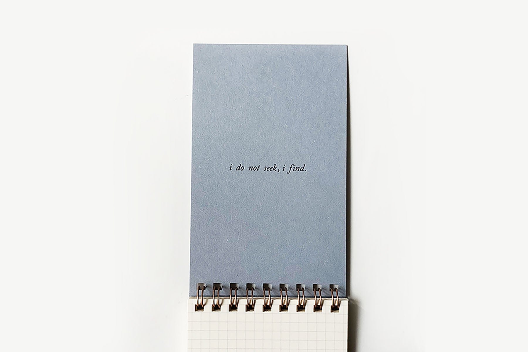 Find Pocket Note – błękitny, kunisawa, design sklep papierniczy, domowe biuro