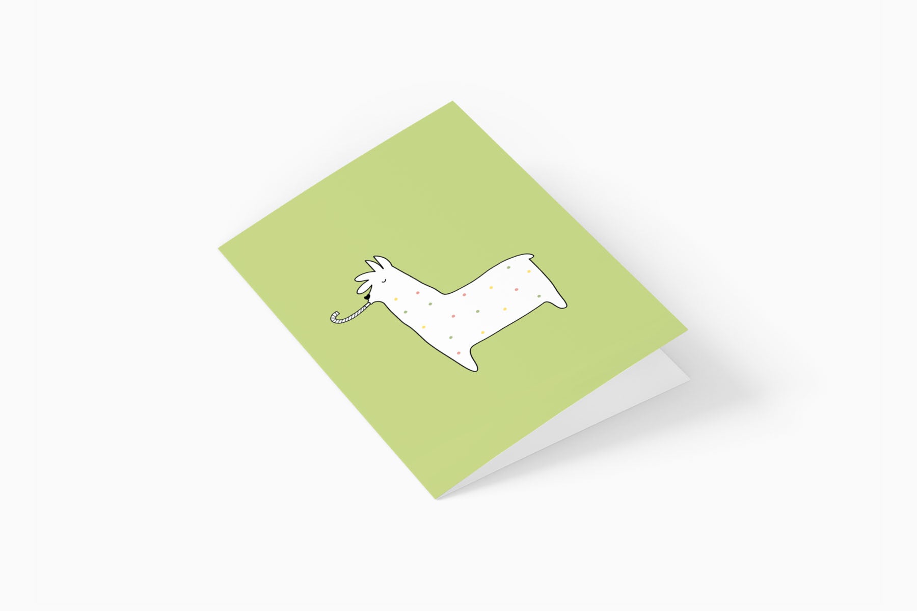 kartka okolicznościowa - alpaka, Eokke, kartka ozdobna, sklep papierniczy, dizajnerskie artykuły biurowe