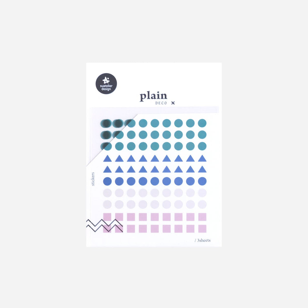 Papierowe naklejki – mini, Suatelier, design sklep papierniczy, domowe biuro