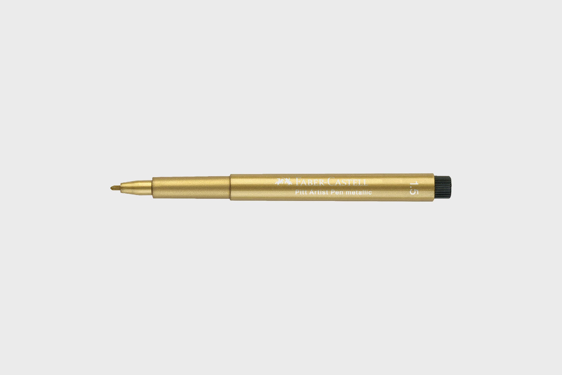 PITT artist pen - gold 250, złoty pisak metaliczny, Faber-Castell, bullet journal