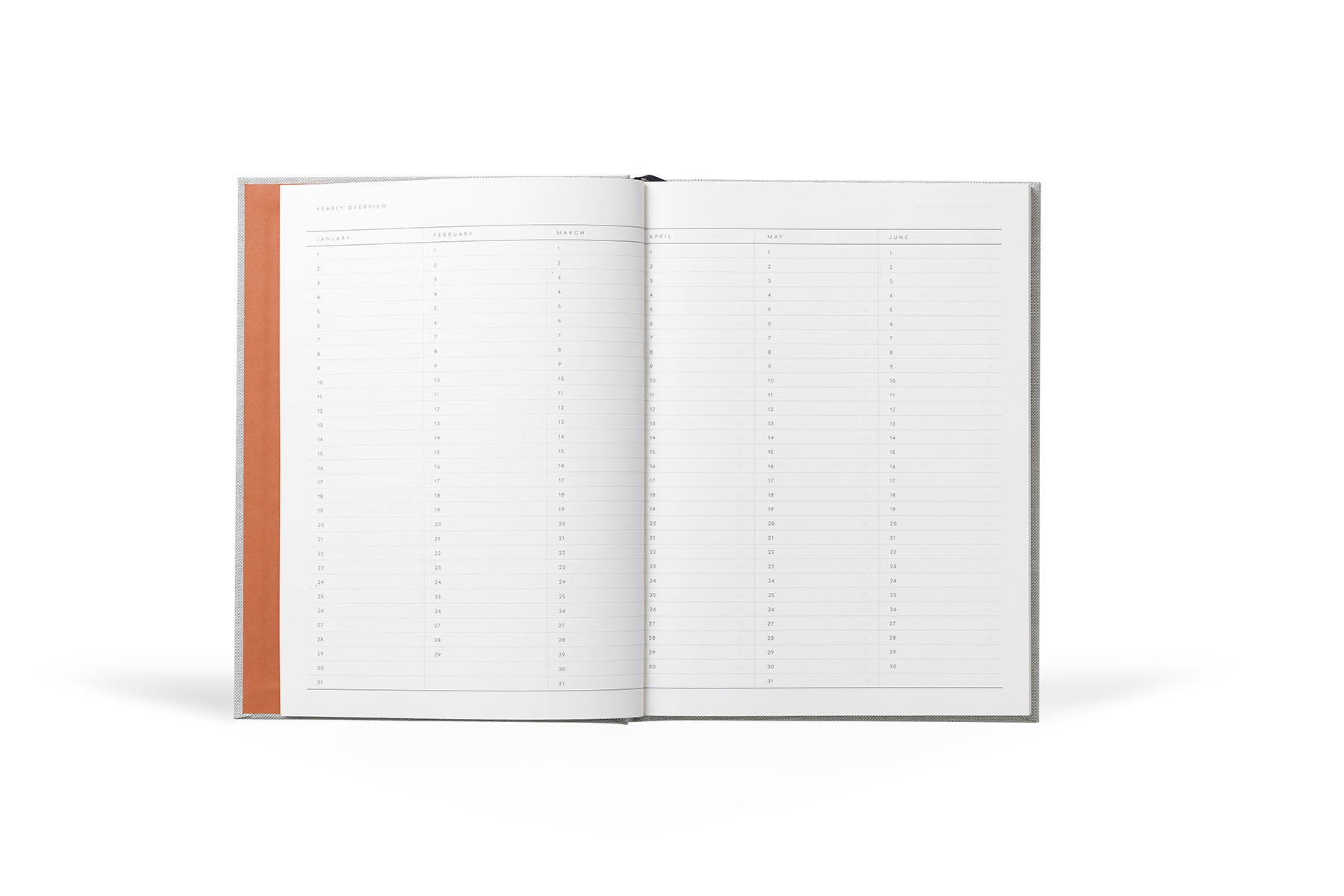 Even Work Journal - szary, NOTEM, design sklep papierniczy, domowe biuro