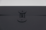 Czarne koperty z guzikami C4, Papierniczeni, design artykuły biurowe, domowe biuro