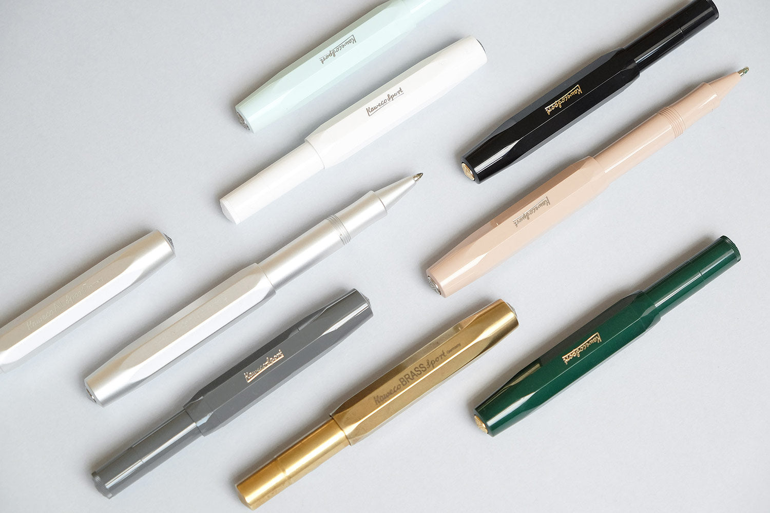 Mosiężne pióro kulkowe BRASS Sport, Kaweco, design artykuły biurowe, domowe biuro
