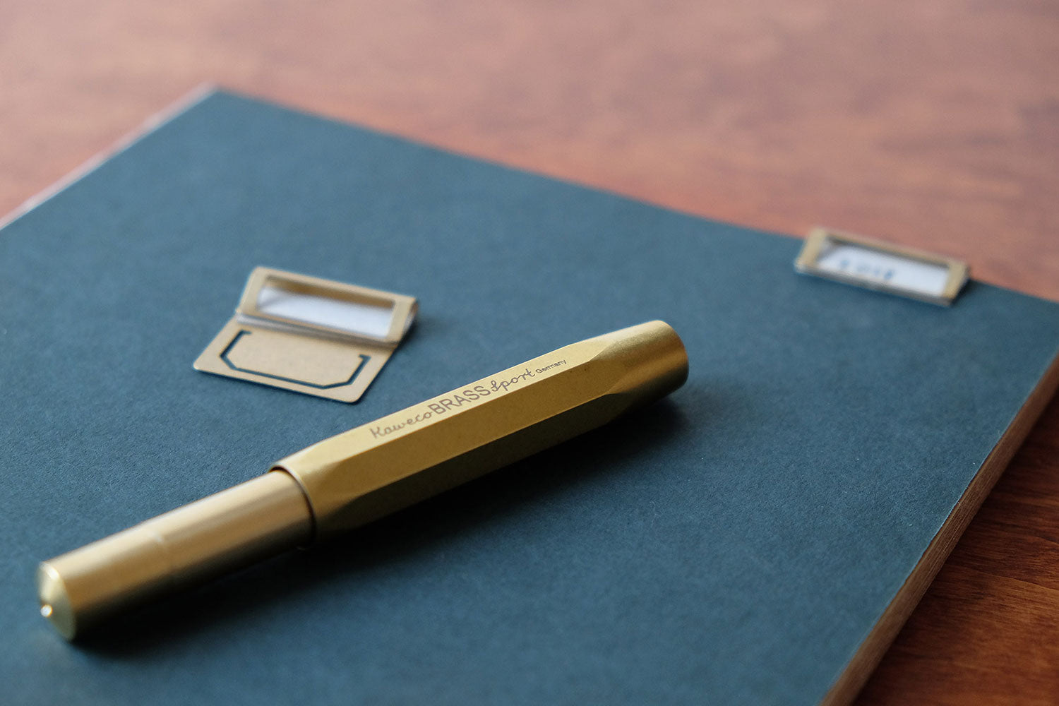 Mosiężne pióro kulkowe BRASS Sport, Kaweco, design artykuły biurowe, domowe biuro
