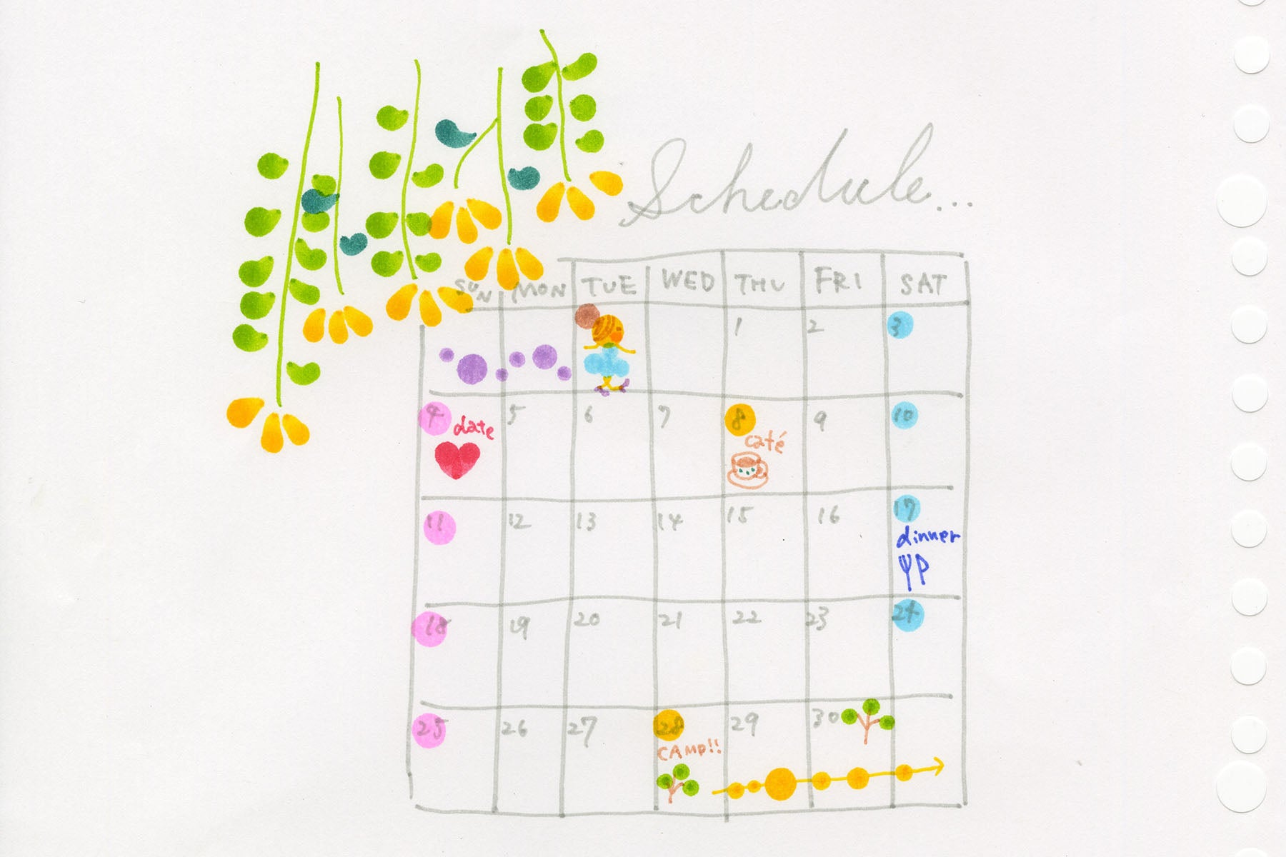 Kuretake Clean Color Dot, Kuretake, papierniczy design