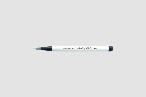 Ołówek mechaniczny Twist Drehgriffel No. 2 – biały, LEUCHTTURM1917, papierniczy design