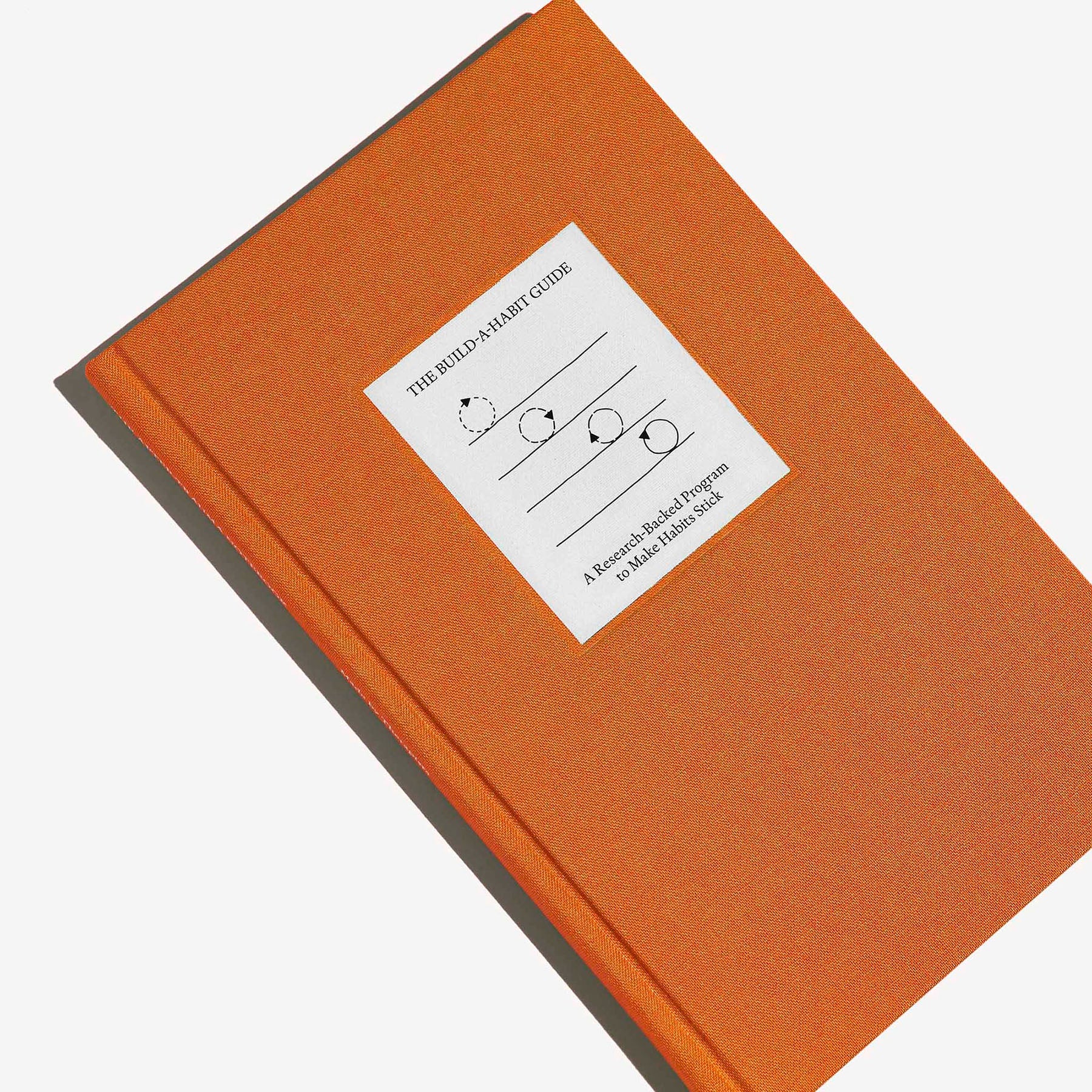 The Build-a-Habit Guide, Therapy Notebooks, papierniczy design