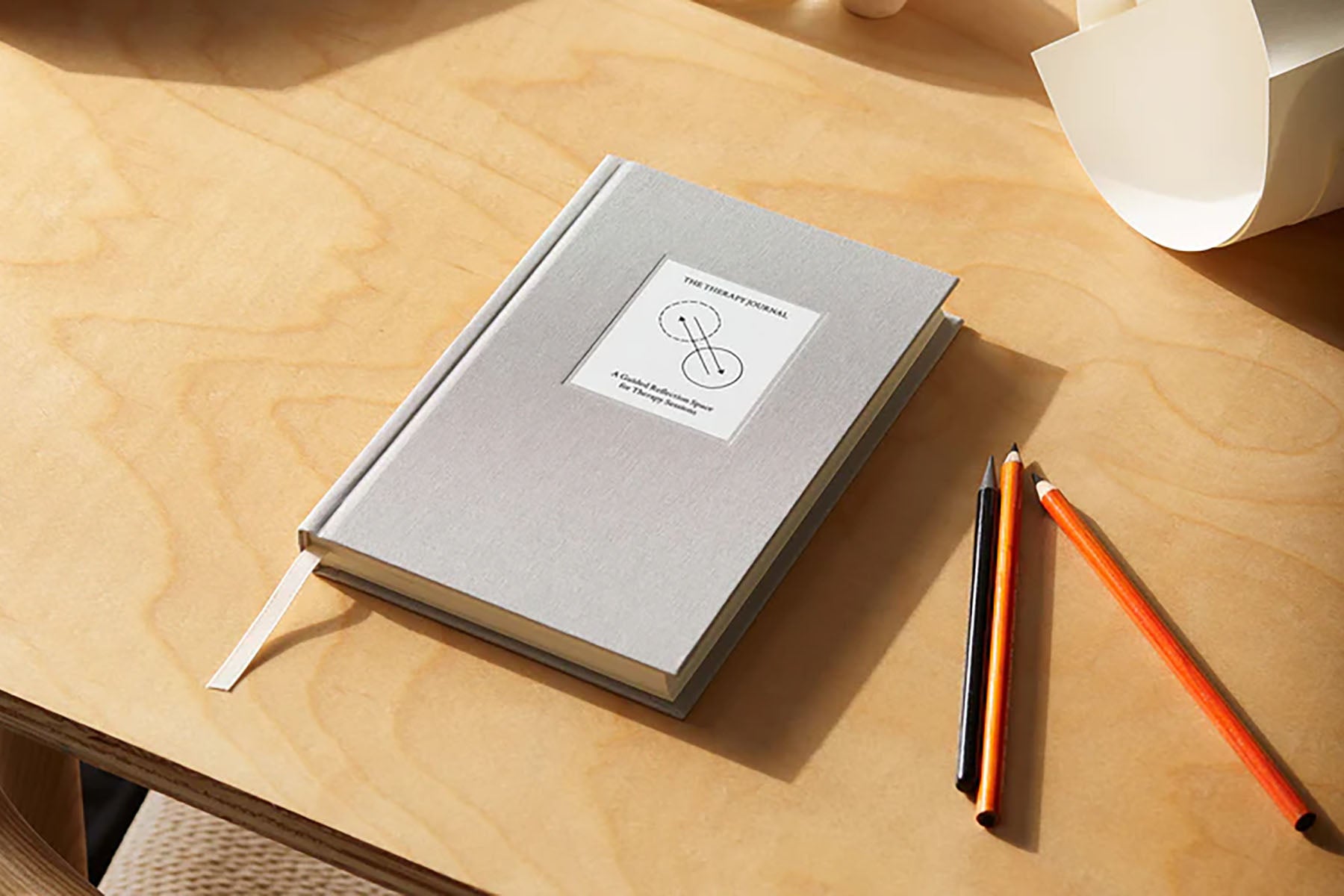 Therapy Journal, Therapy Notebooks, papierniczy design