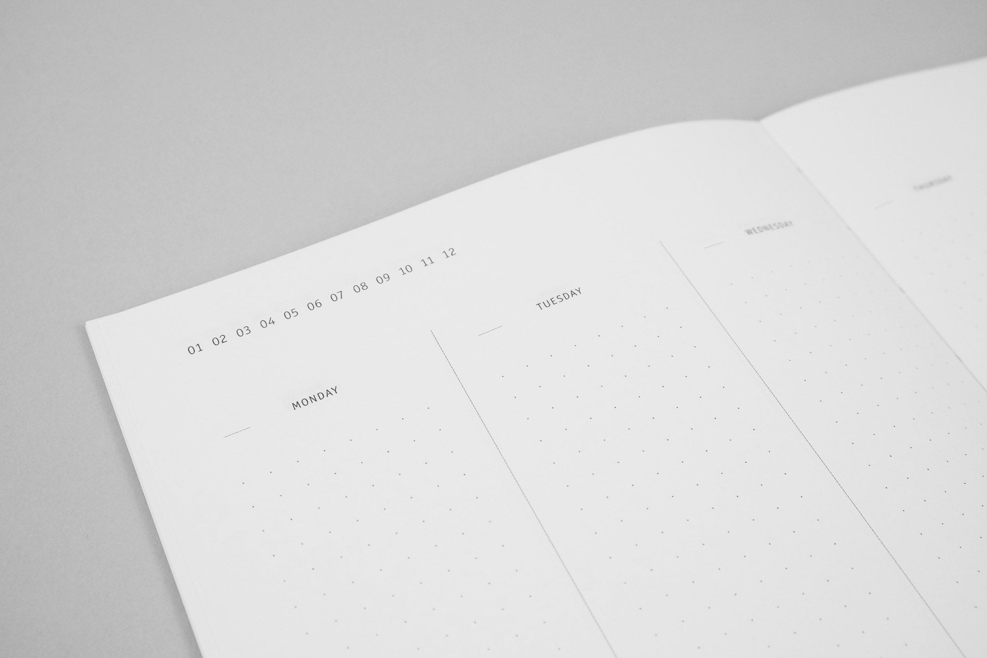 Planner KLASYK – antracyt, Papierniczeni, design artykuły biurowe, domowe biuro