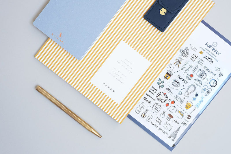 Ozdobne naklejki – codzienność, Suatelier, design sklep papierniczy, domowe biuro