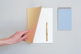 Notatnik Vita – ochra, Notem, papierniczy design