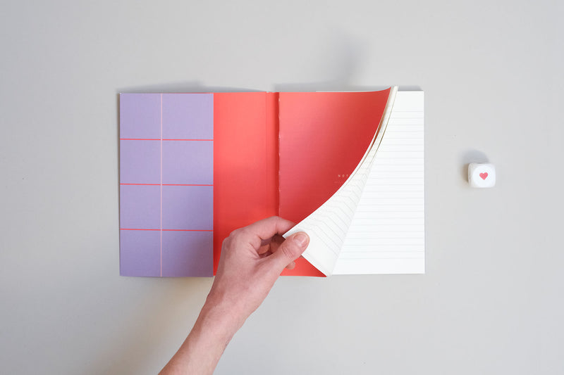 Notatnik Uma – fioletowy, Notem, papierniczy design