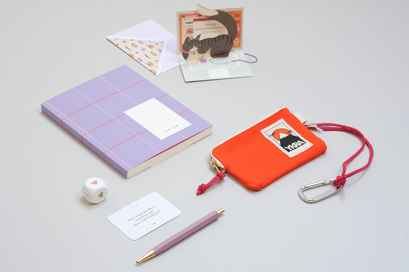 Notatnik Uma – fioletowy, Notem, papierniczy design