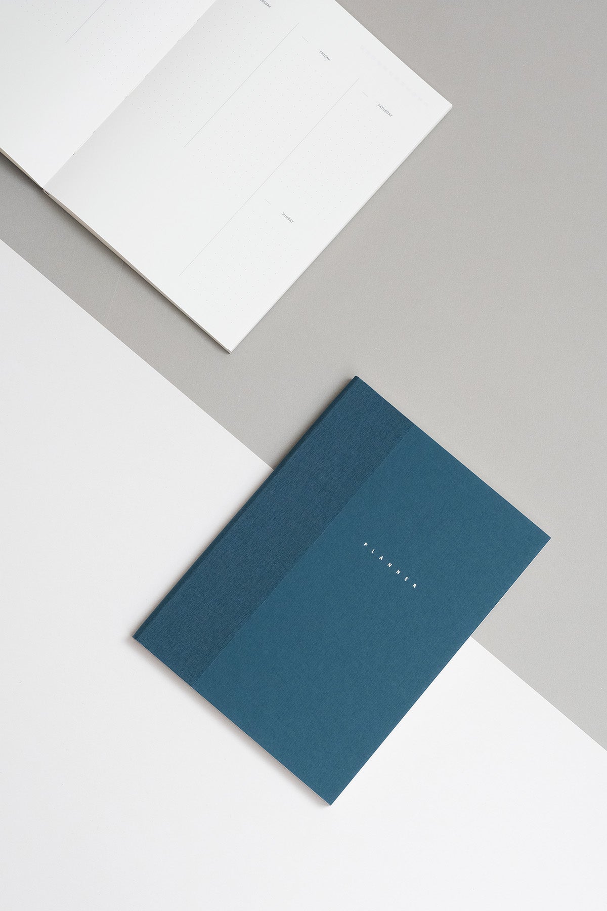Planner KLASYK – ocean, Papierniczeni, design artykuły biurowe, domowe biuro