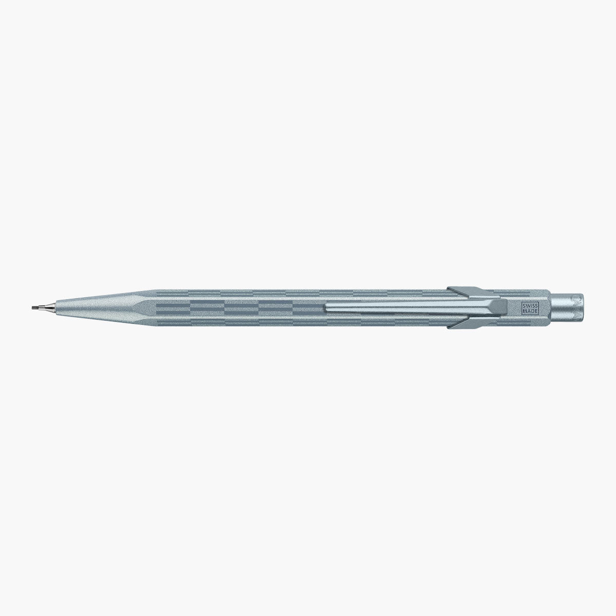 Aluminiowy ołówek Caran dAche 844 Alpine Frost – niebieski, Caran d'Ache, papierniczy design