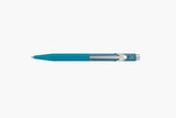 Aluminiowy długopis Caran dAche 849 Paul Smith – Cyan & Steel, Caran d'Ache, papierniczy design