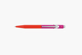 Aluminiowy długopis Caran dAche 849 Paul Smith – Warm Red & Melrose Pink, Caran d'Ache, papierniczy design