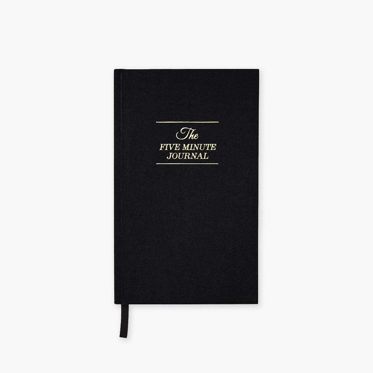 The Five Minute Journal – czarny, Intelligent Change, papierniczy design