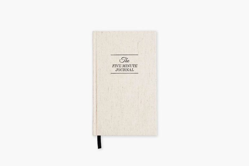 The Five Minute Journal - naturalny, Intelligent Change, papierniczy design