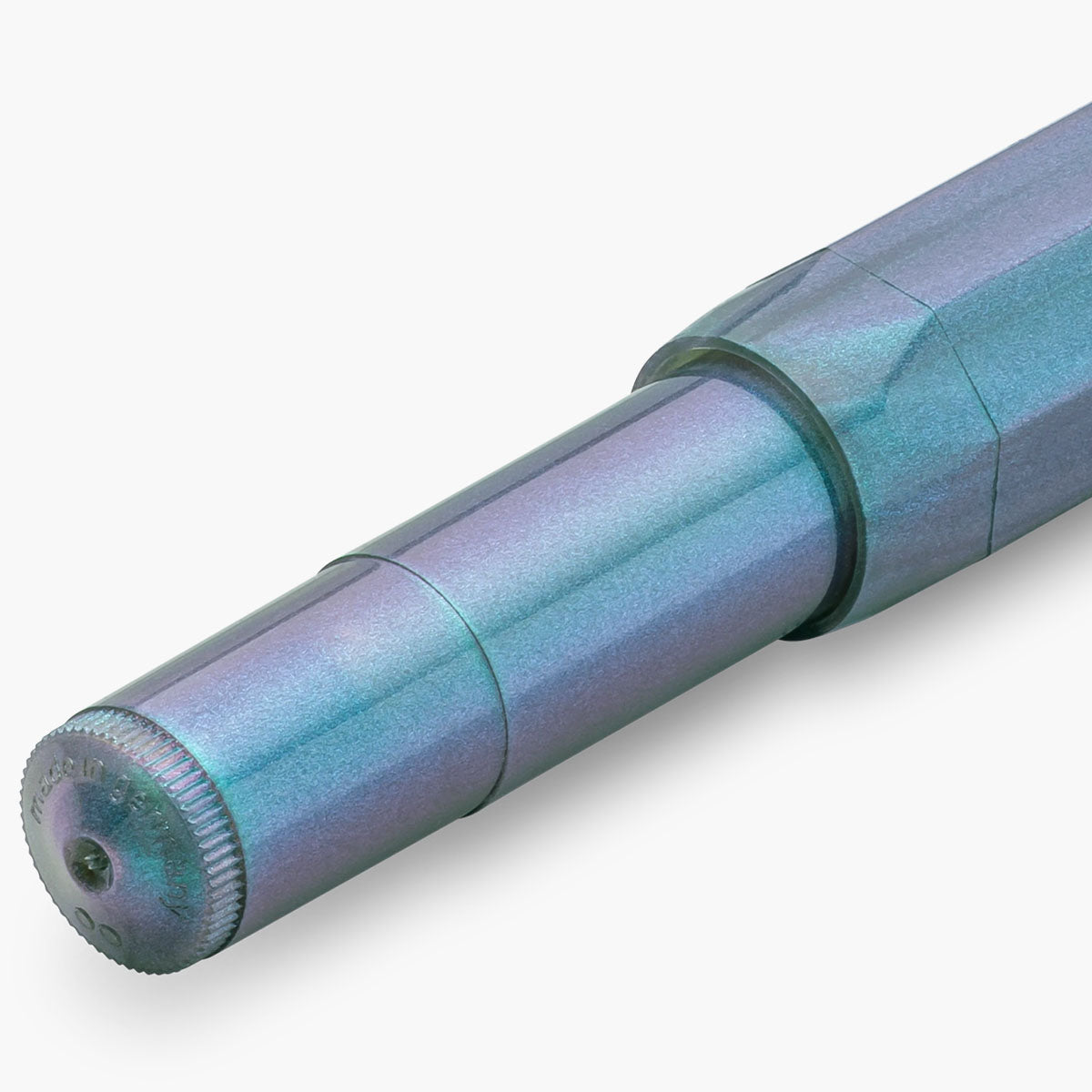 Tylna część pióra Kaweco Lunar Sport Shadow Blue.