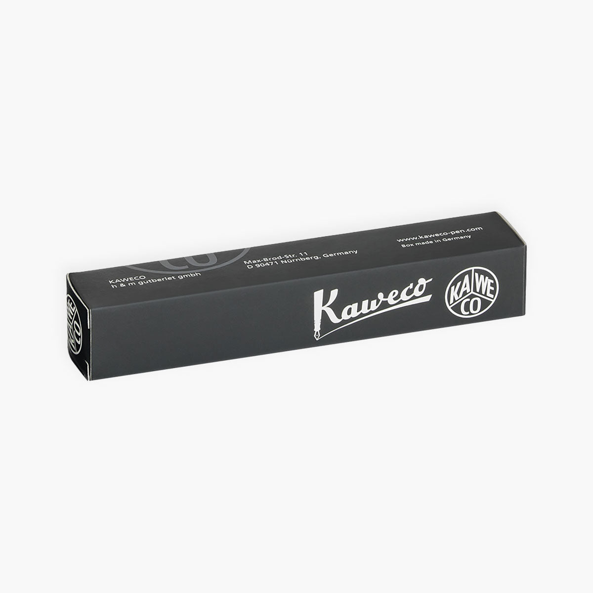 Kartonowe pudełeczko na przybory do pisania Kaweco.