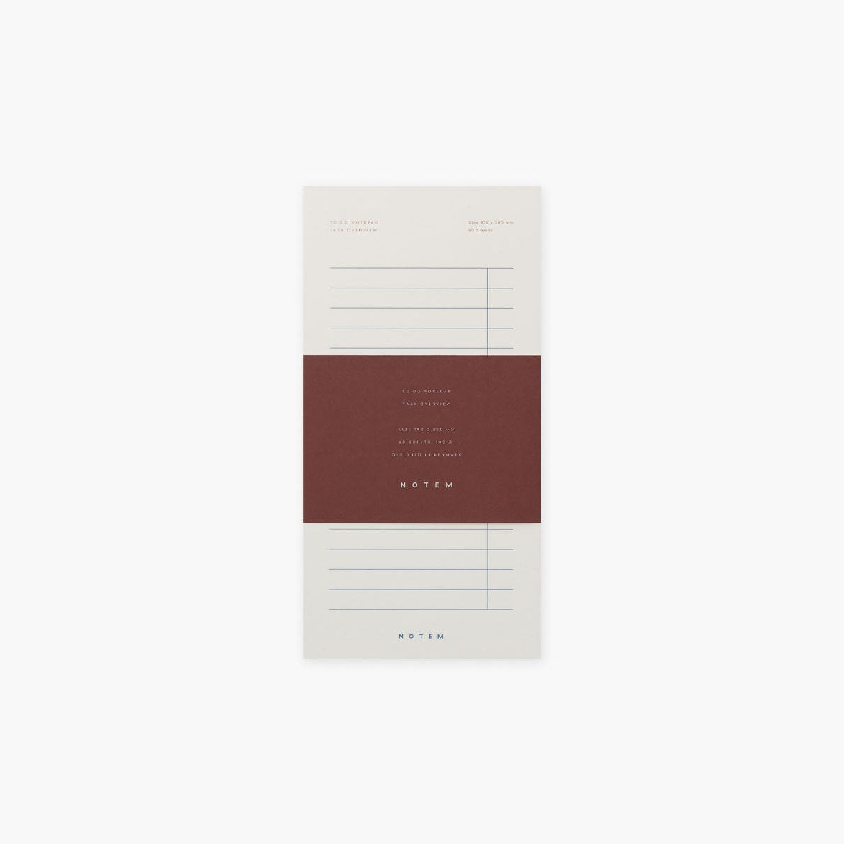 Milo pad – to do, Notem, papierniczy design