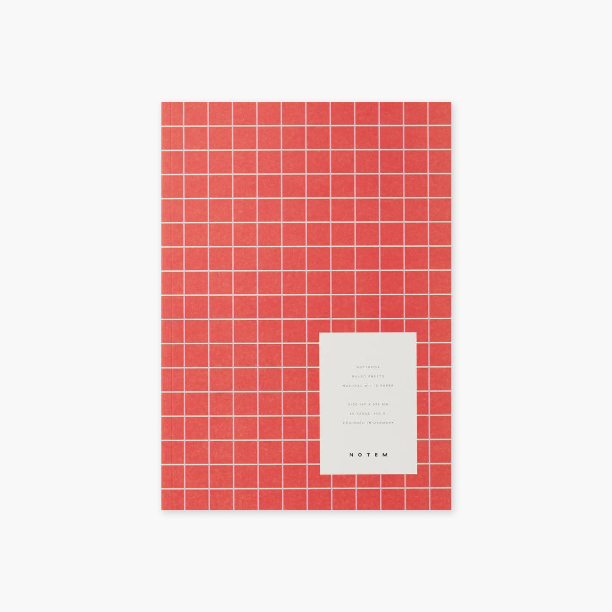 Notatnik Vita – pomarańczowy, Notem, papierniczy design