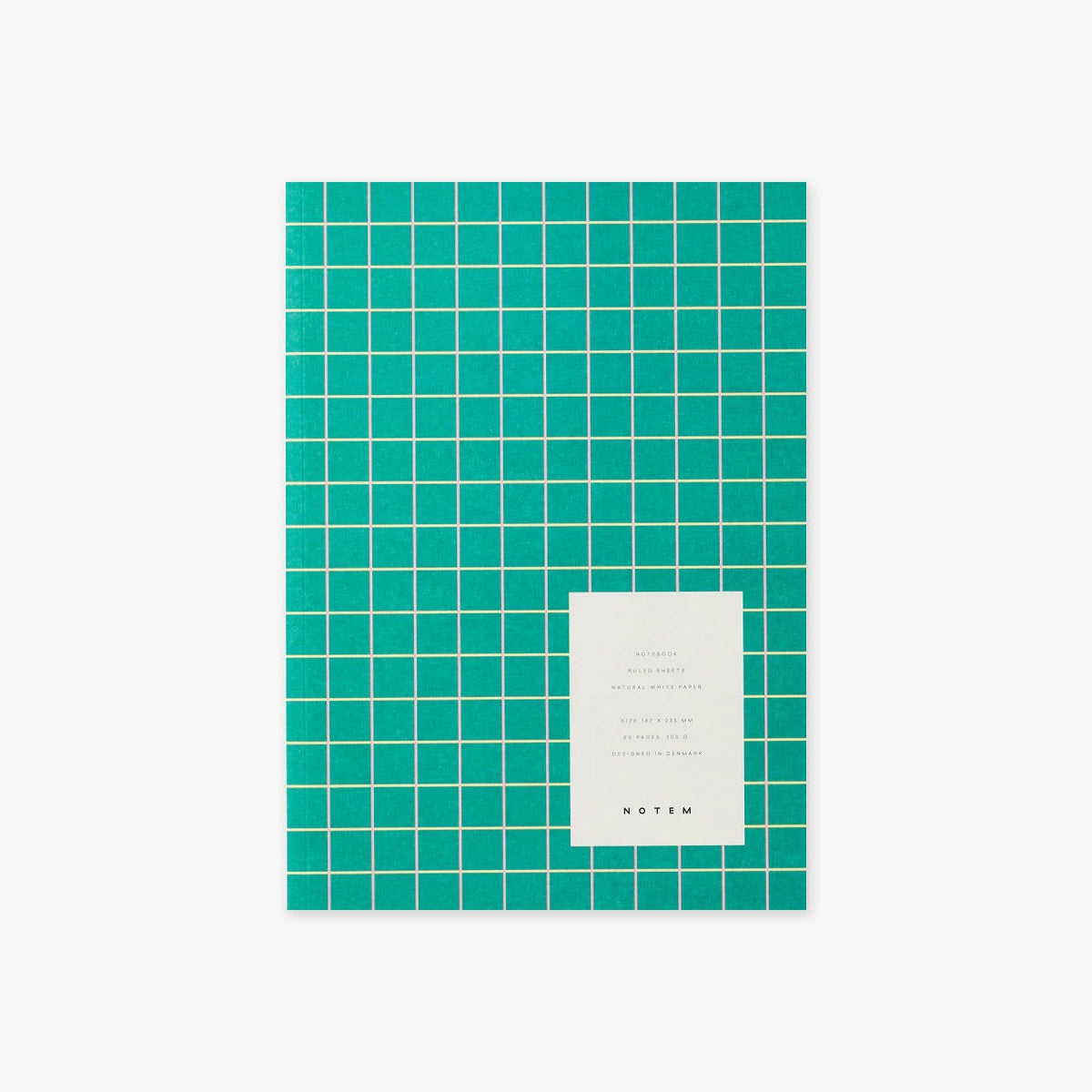 Notatnik Vita – zielony, Notem, papierniczy design