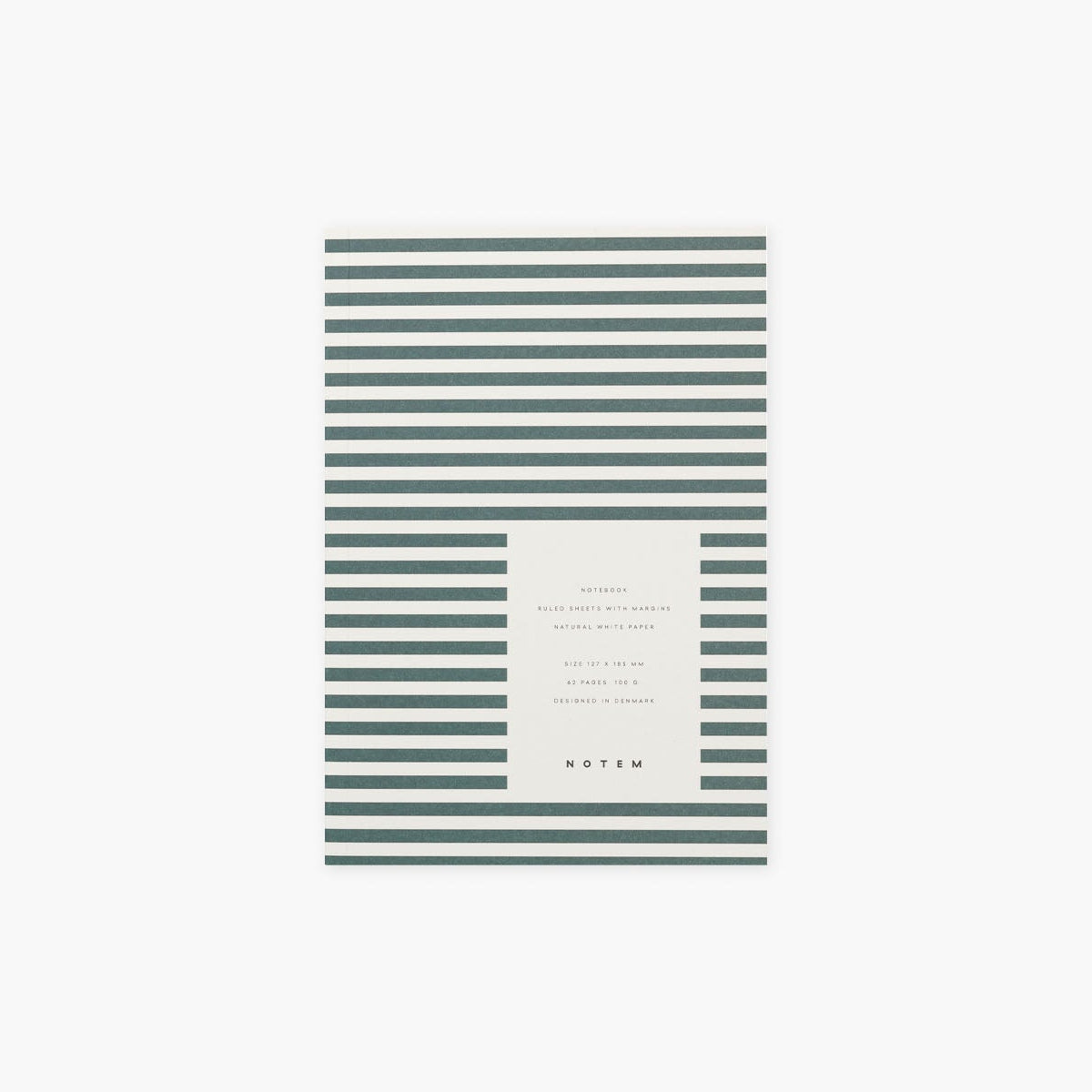 Notatnik Vita – ciemnozielony, Notem, papierniczy design