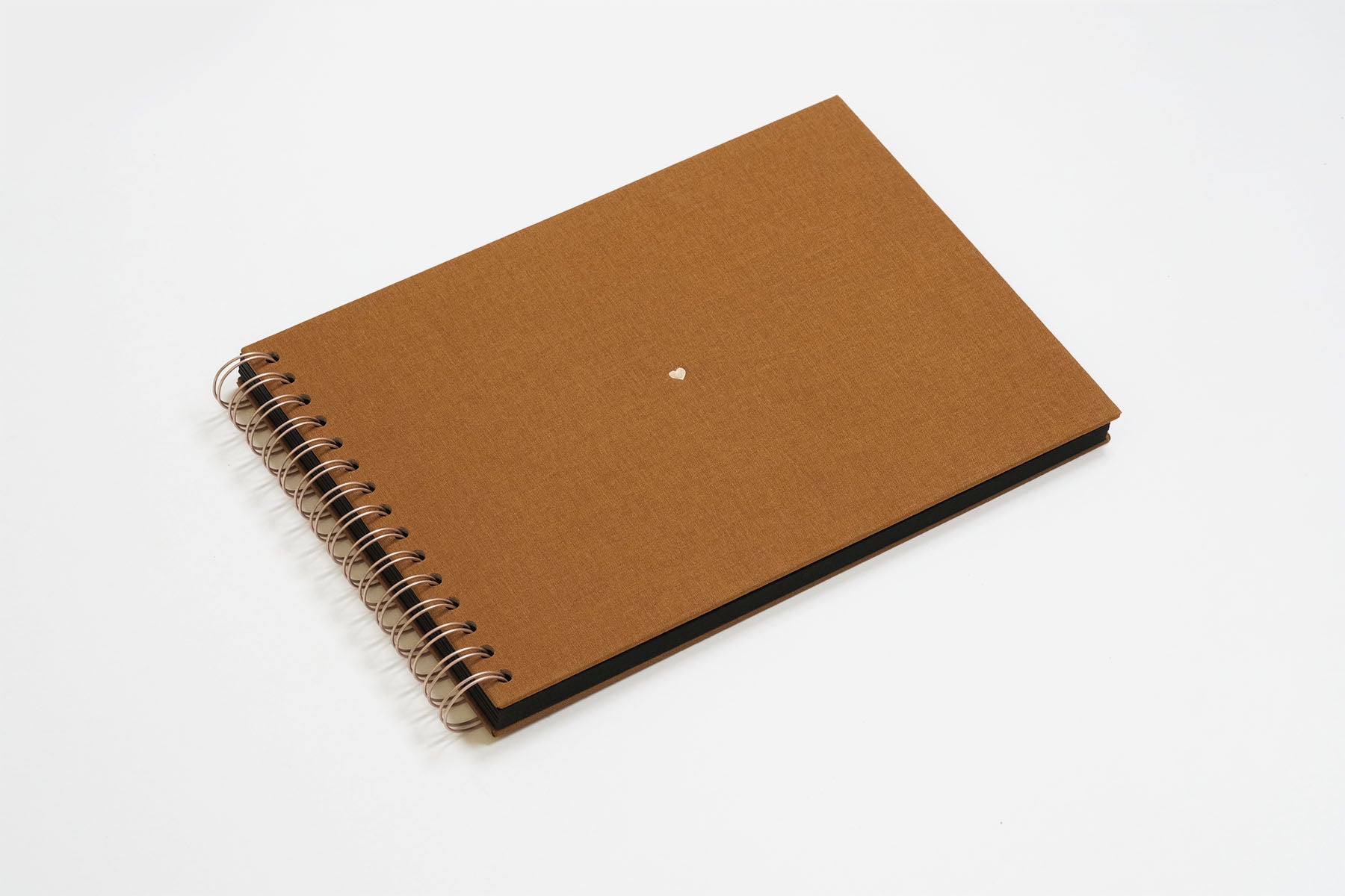 Album na zdjęcia z serduszkiem – syrop klonowy, KAIKO, księga gości na ślub, papierniczy design