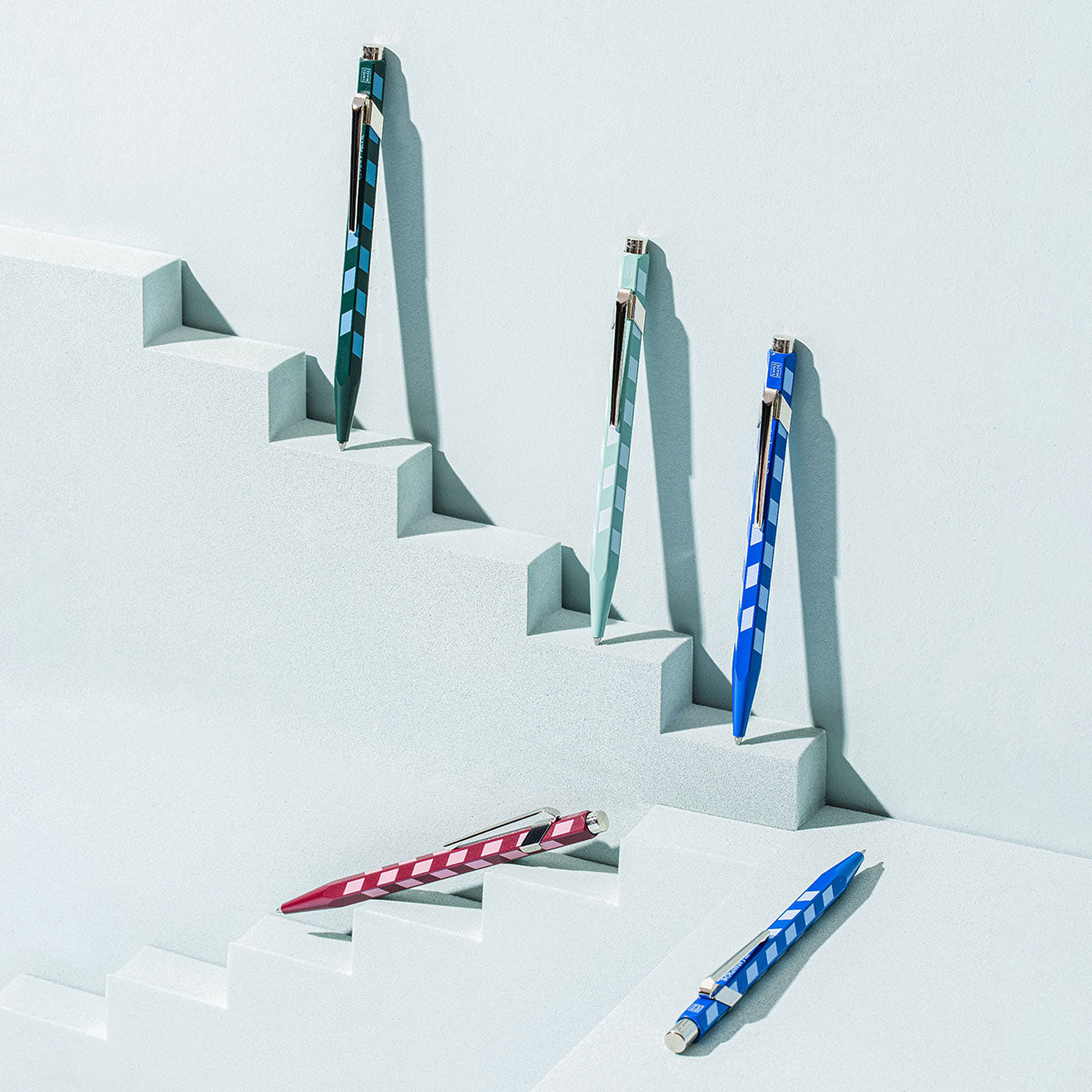 Aluminiowy długopis Caran d'Ache 849 Mosaic, Caran d'Ache, papierniczy design