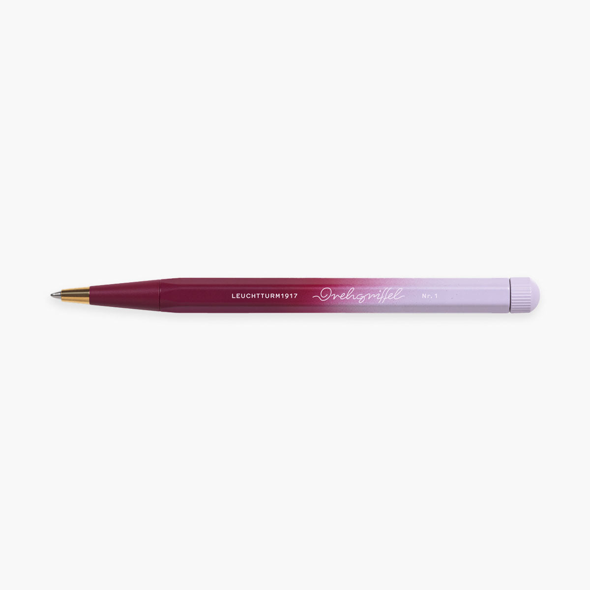 Długopis Drehgriffel Gradient Edition – bordowo-lawendowy, Leuchtturm1917, papierniczy design