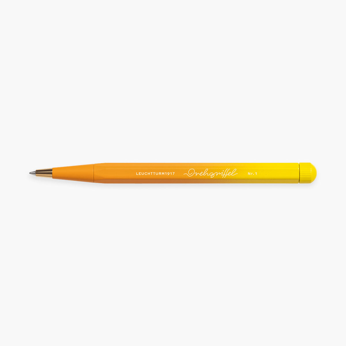 Długopis Drehgriffel Gradient Edition – pomarańczowo-żółty, Leuchtturm1917, papierniczy design