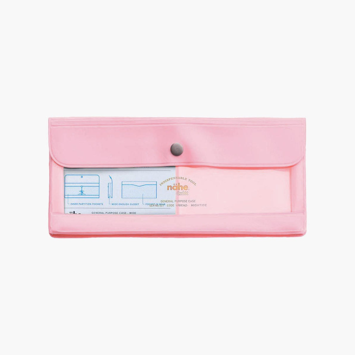 Podłużne etui – różowe, nähe, papierniczy design