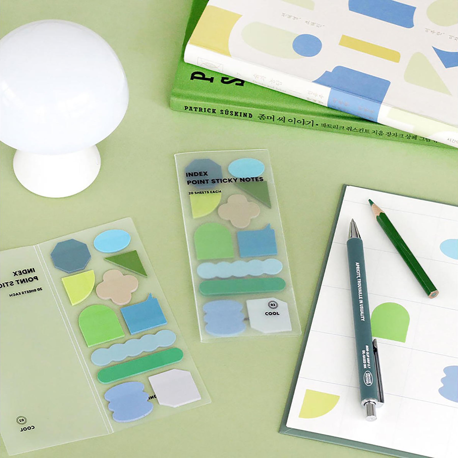 Zakładki samoprzylepne w różnych kształtach – Cool, ICONIC, papierniczy design