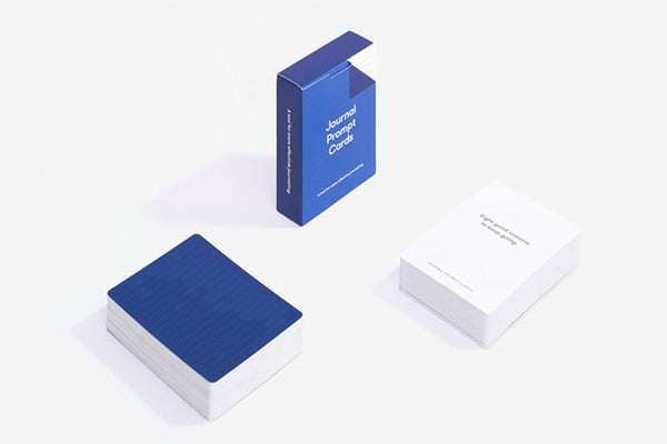 Journal Prompt Cards, The School of life, papierniczy design