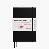 Kalendarz akademicki Leuchtturm1917 na 18 miesięcy (2025/2026)- czarny, Leuchtturm1917, papierniczy design