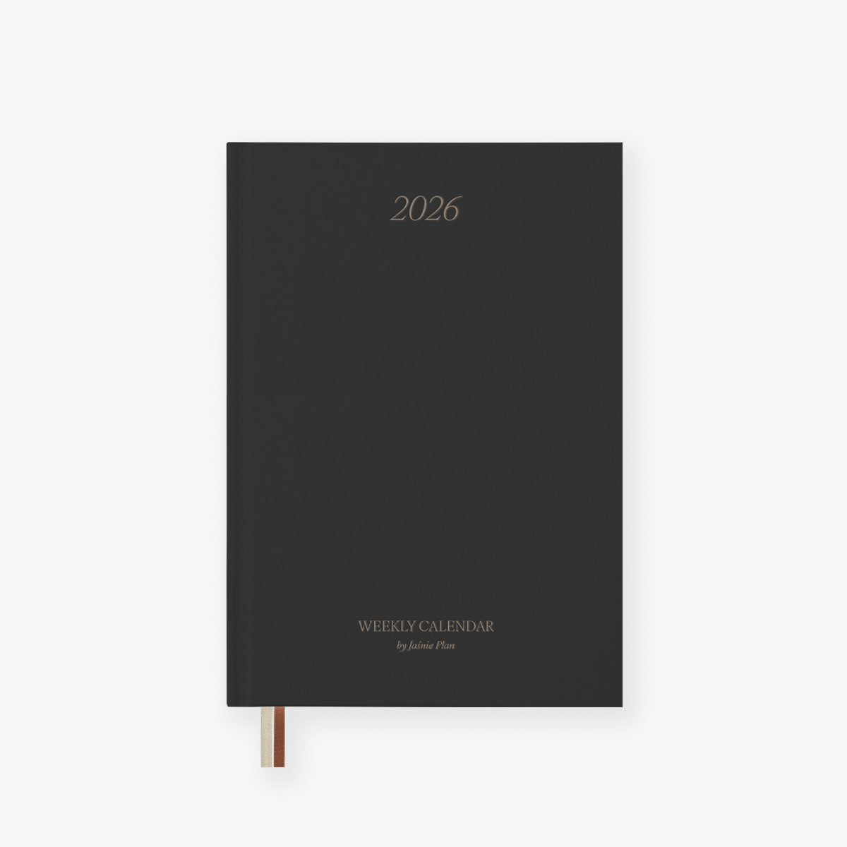 Jaśnie Plan Kalendarz 2026 – grafitowy, Jaśnie Plan, papierniczy design