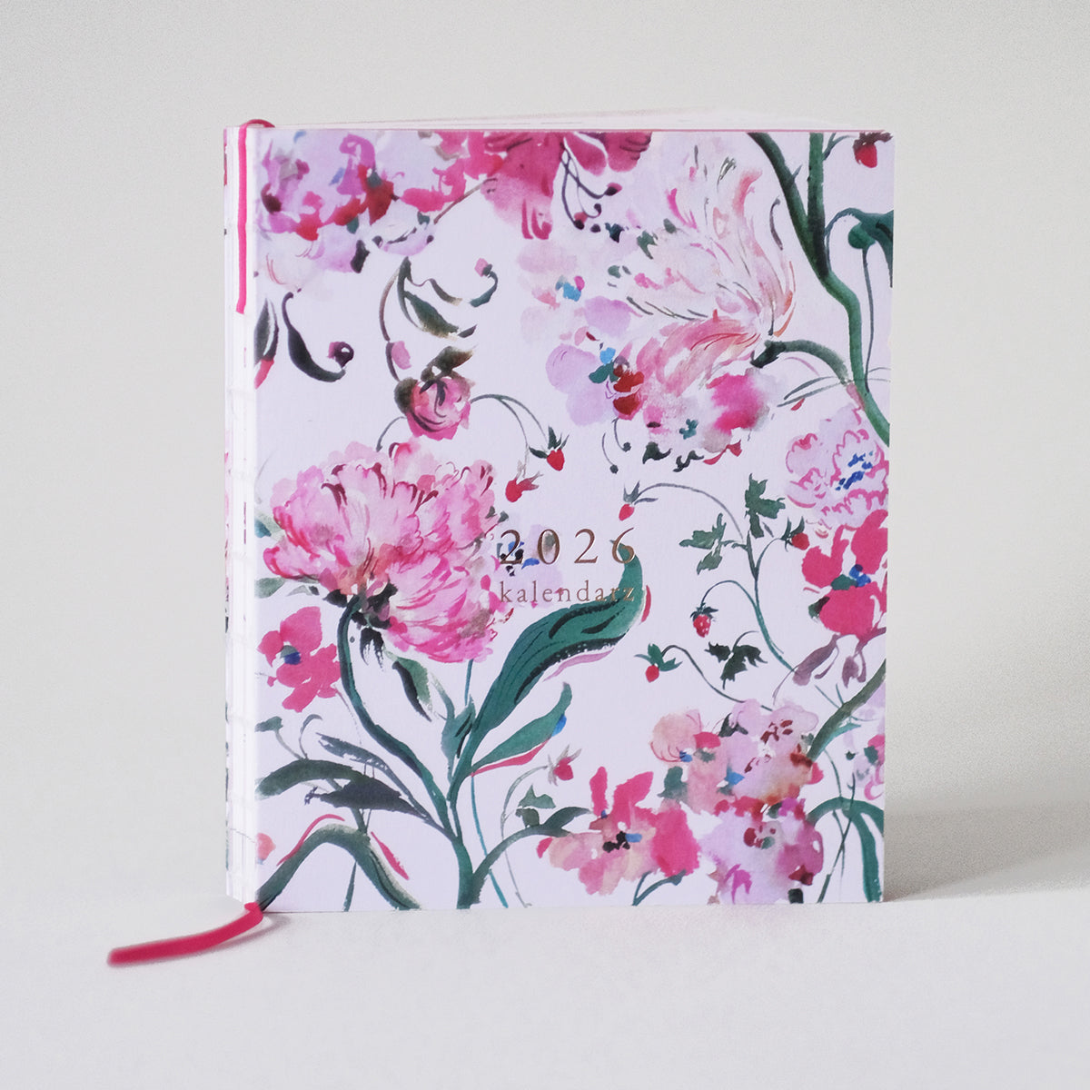 Kalendarz 2026 - Botanica, Muska, papierniczy design