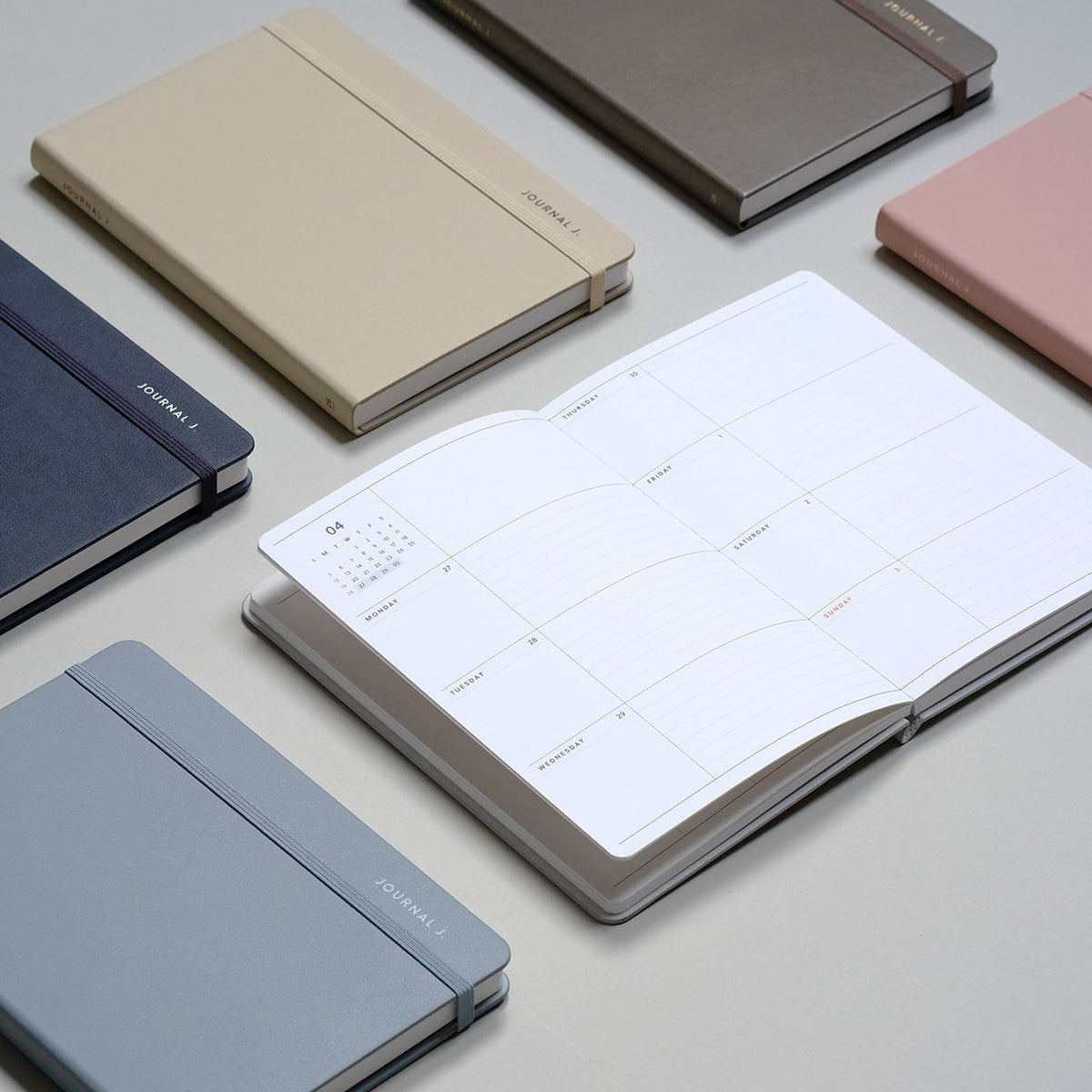 Kalendarz 2026 Journal J., ICONIC, papierniczy design