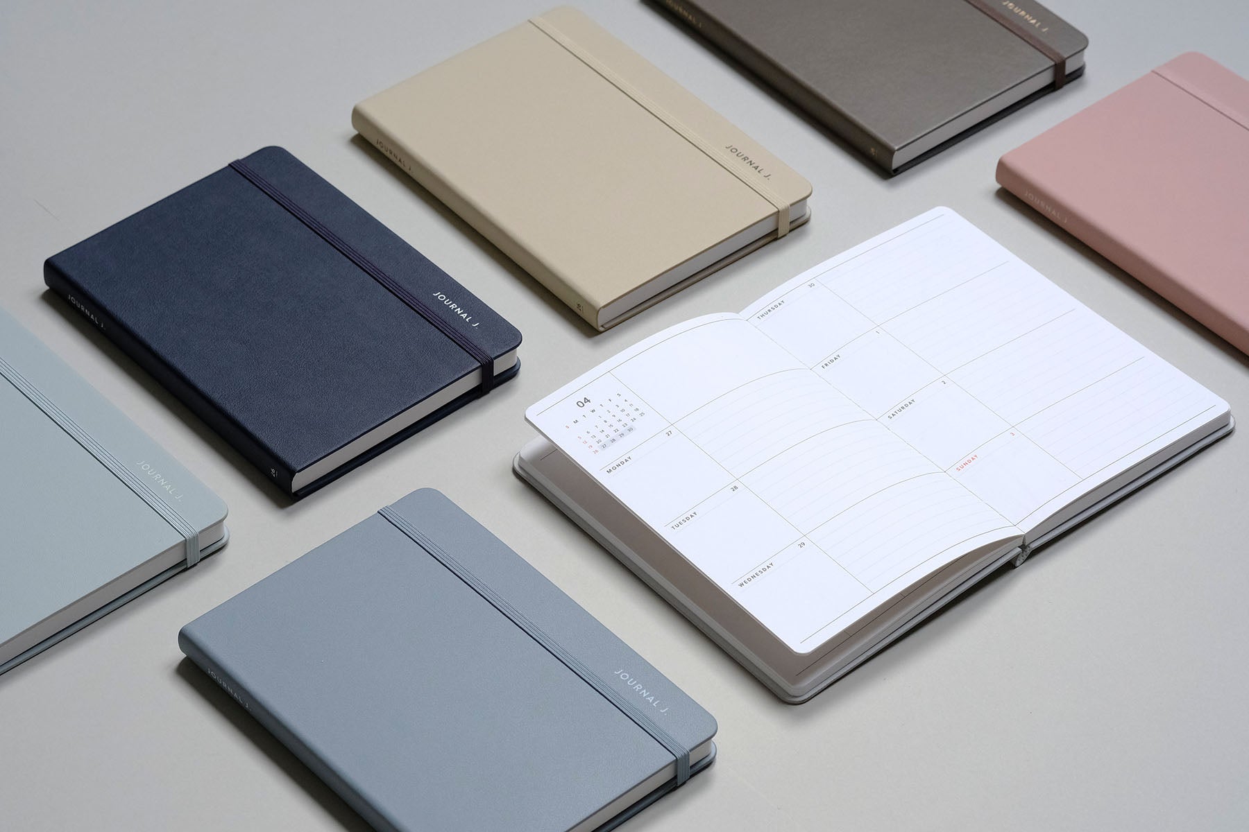 Kalendarz 2026 Journal J., ICONIC, papierniczy design