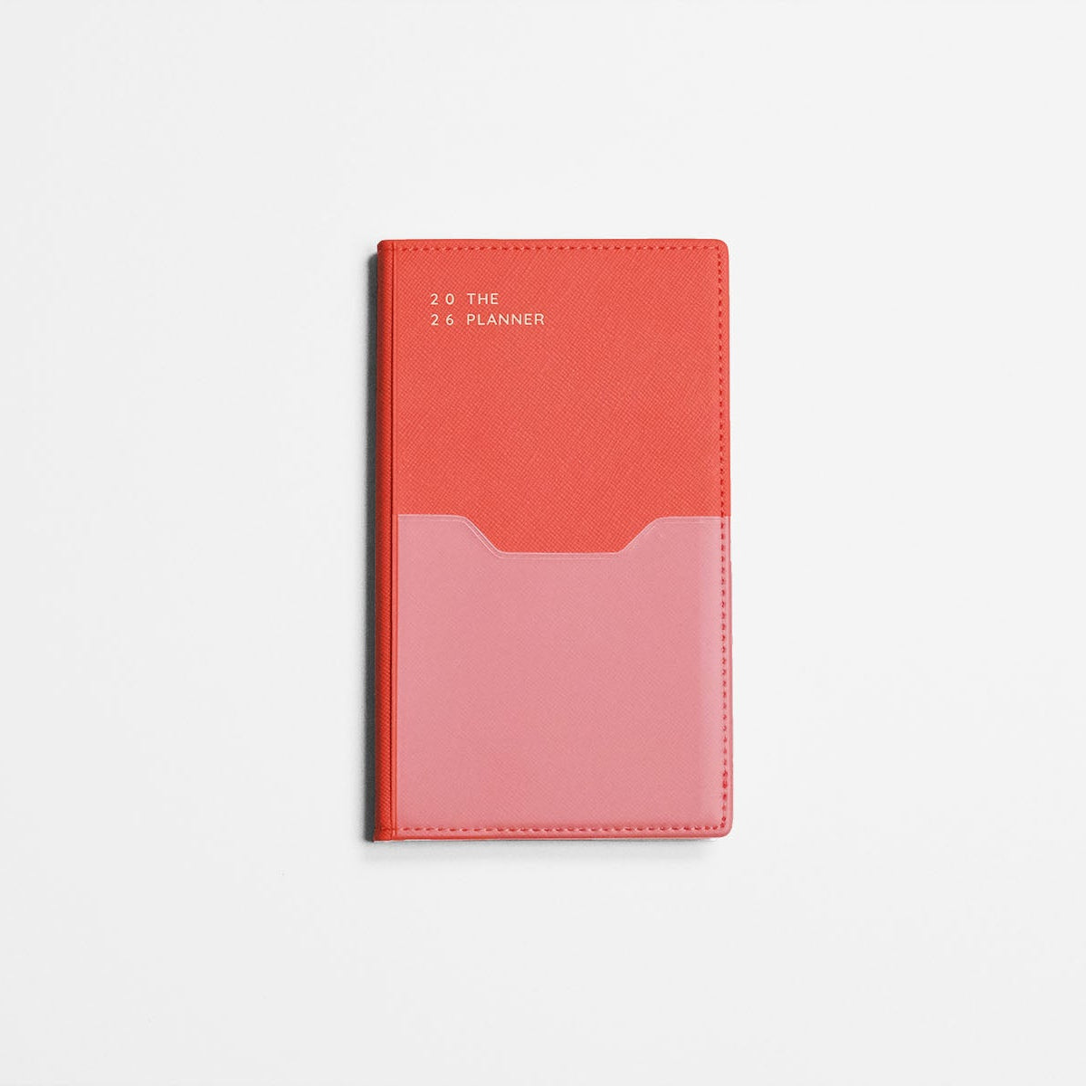 Kalendarz 2026 The Planner S - Vermillon, IOONIC, Papierniczy design