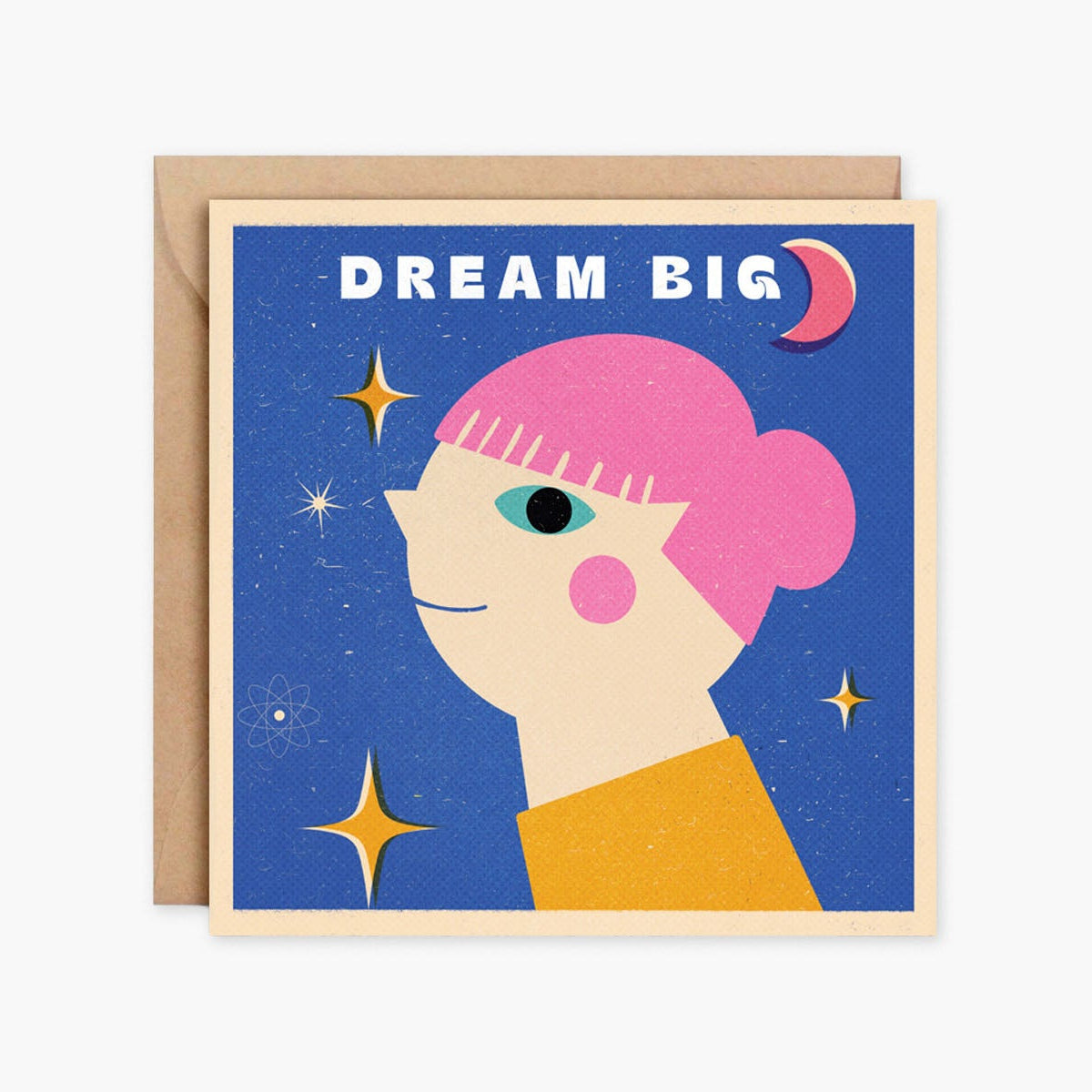 Kartka – dream big, MUKI Design, papierniczy design