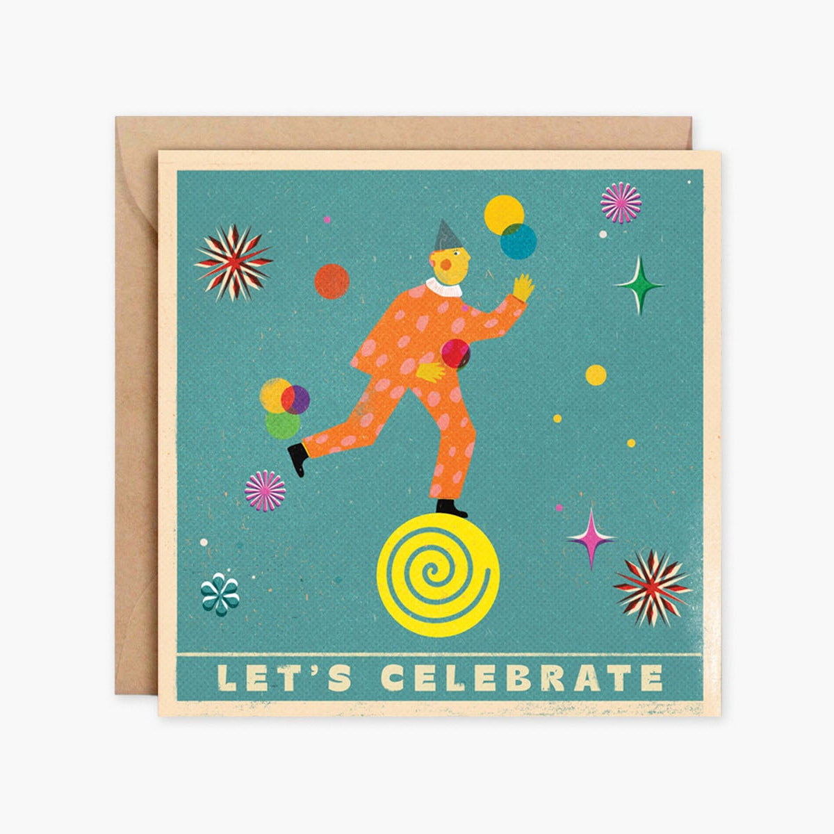 Kartka – let's celebrate, MUKI Design, papierniczy design