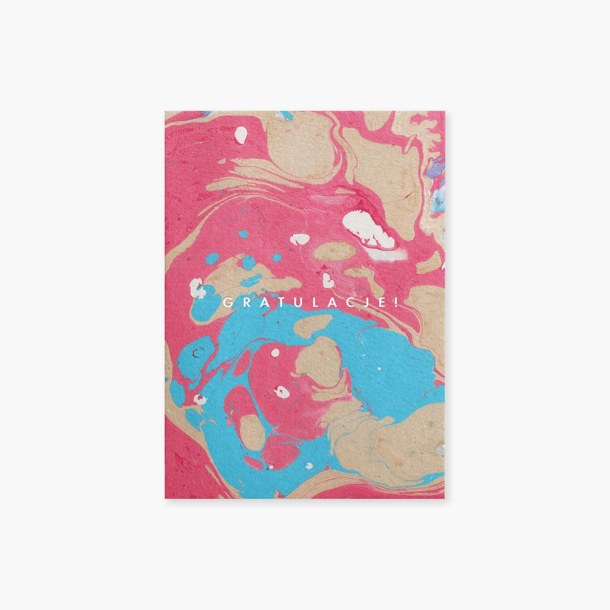 Kartka Marble IV – gratulacje!, Suska&Kabsch, papierniczy design